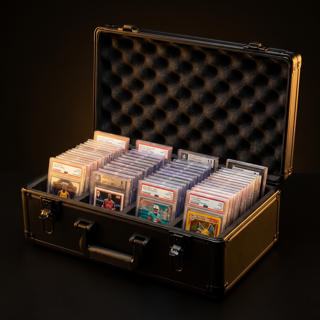 Premium Graded Card Storage Case – PSA, BGS & SGC Compatible
